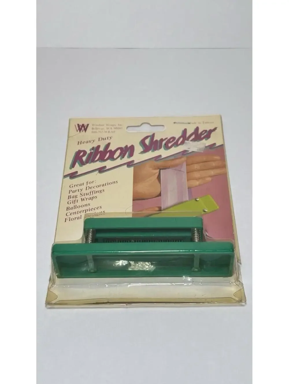 VINTAGE WINDSOR WRAPS INC HEAVY DUTY RIBBON SHREDDER UNOPENED NEW